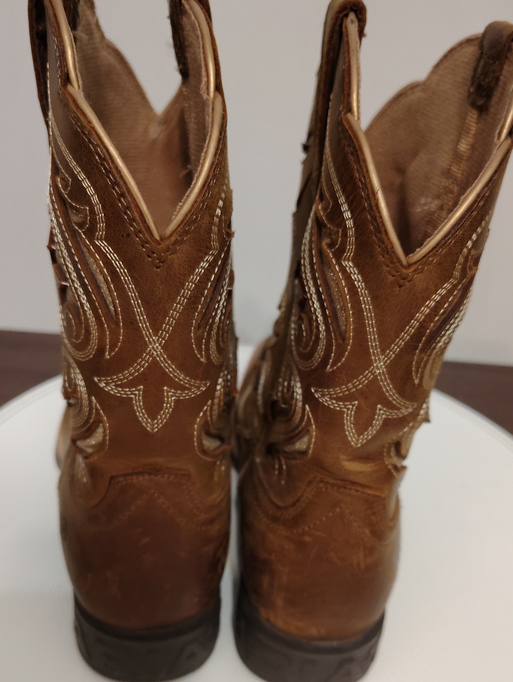 Ariat Classic, Size 4.5 Women's Brown Embroidered Western Boots